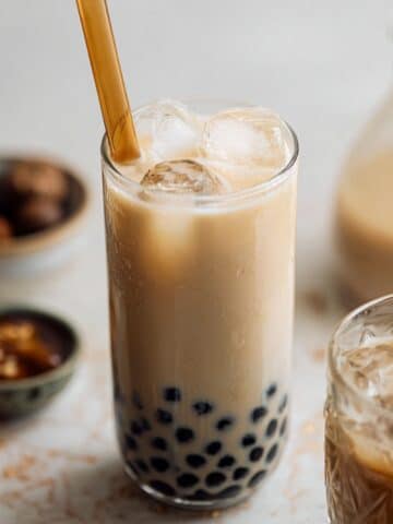 Vanilla Boba Milk Tea - Iced or Hot Recipe