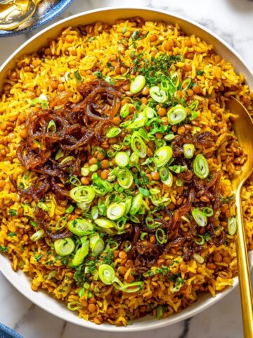 Mujadara (Lentils and Rice) Recipe