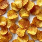 Baked Chickpea Chips Recipe