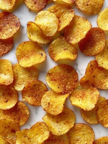 Baked Chickpea Chips Recipe