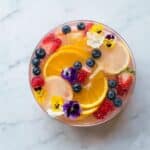 Floral Spring Rosé Punch Recipe