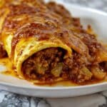 Beef and Cheese Chimichangas Recipe
