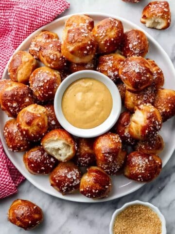 Soft Pretzel Bites Recipe