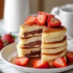 Nutella Stuffed Pancakes Recipe