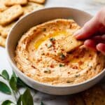 Sun-dried Tomato and Basil White Bean Dip Recipe