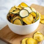 Salt and Vinegar Dehydrated Zucchini Chips Recipe