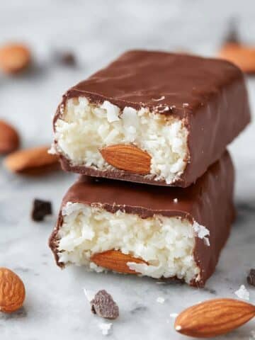 Almond Joy Homemade Energy Bars Recipe