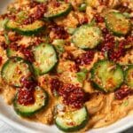 Thai Chicken Cucumber Salad with Peanut Dressing and Chili Crisp Recipe