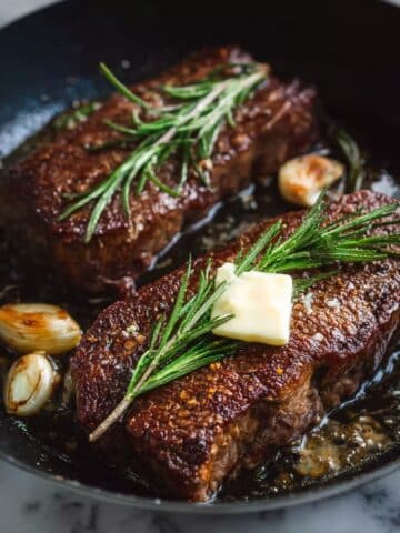 Pan-Seared Steak with Garlic Butter Recipe