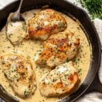 4-Ingredient Boursin Chicken Recipe