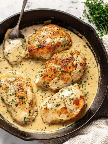4-Ingredient Boursin Chicken Recipe