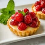 Mini Raspberry Tarts with Pastry Cream Recipe