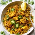 Cauliflower Rice Chicken Biryani Recipe