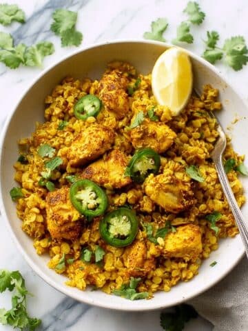 Cauliflower Rice Chicken Biryani Recipe