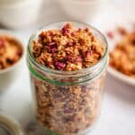 Tahini Granola with Rose and Pistachios Recipe
