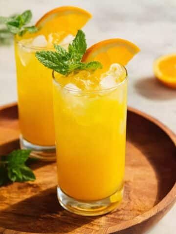 Virgin Mango Orange Mojito Recipe