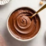 Dark Chocolate Hummus - Easy Dessert Dip Recipe