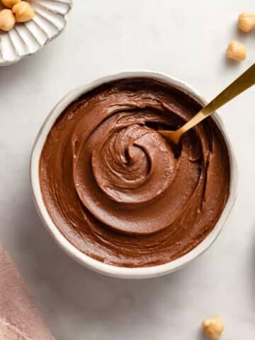 Dark Chocolate Hummus - Easy Dessert Dip Recipe