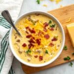 Bacon Cheeseburger Soup Recipe
