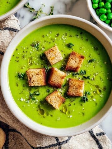Frozen Pea Soup Recipe