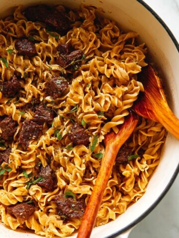 Grandma's Slow-Simmered Beef and Noodles Recipe