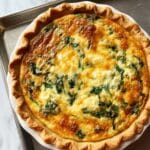 Spinach Feta Quiche Recipe Easy Recipe