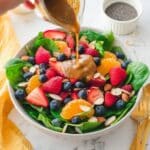Strawberry Spinach Salad with Poppy Seed Dressing Recipe