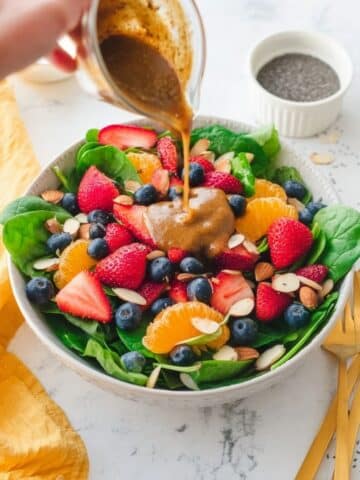 Strawberry Spinach Salad with Poppy Seed Dressing Recipe