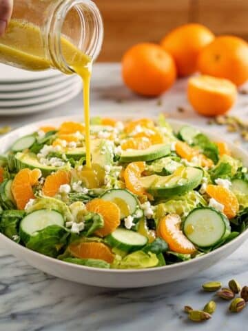 Irish Flag Clementine Cucumber Salad Recipe