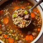 Old Fashioned Beef Barley Stew Recipe