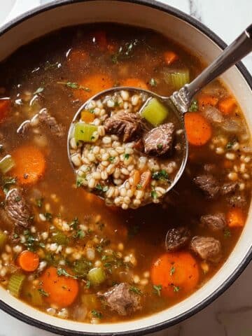 Old Fashioned Beef Barley Stew Recipe