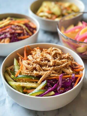 Spicy Korean Chicken Salad Recipe