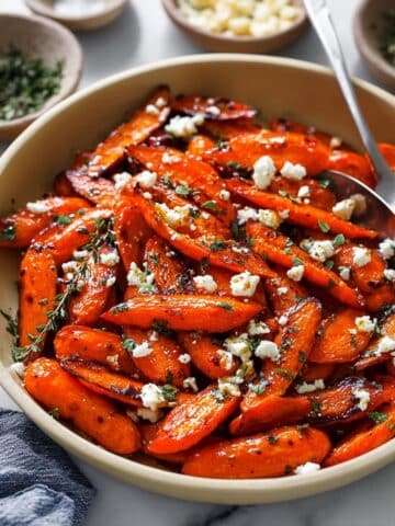 Honey Balsamic Roasted Carrots Recipe