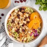 Asian Chicken Cranberry Salad Recipe