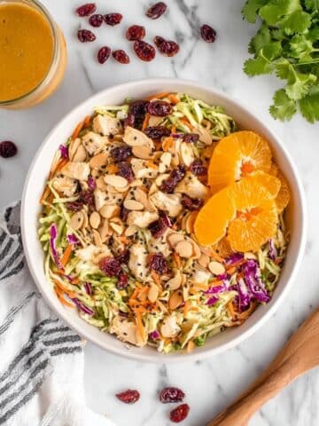 Asian Chicken Cranberry Salad Recipe