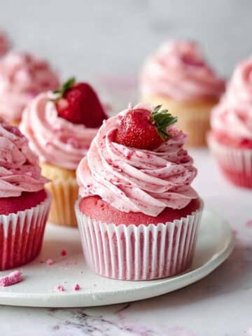 Vegan Strawberry Cupcakes Recipe