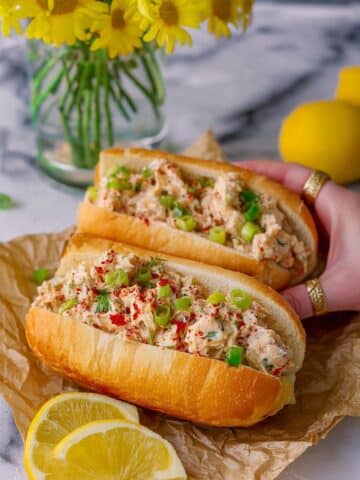 Vegan Heart of Palm Lobster Roll Recipe