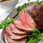 Eye of Round Roast with Onion Gravy Recipe