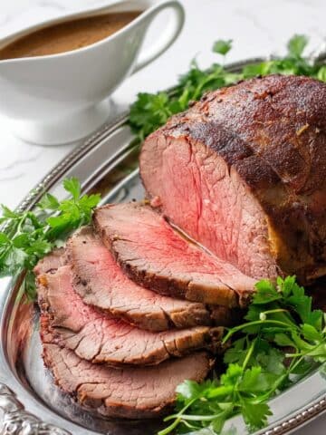 Eye of Round Roast with Onion Gravy Recipe