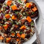 Cranberry Pecan Sweet Potato Wild Rice Pilaf Recipe