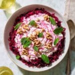 Pancar Salatasi (Beetroot & Yogurt Salad) Recipe