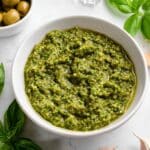 Green Olive Herb Pasta Sauce Recipe