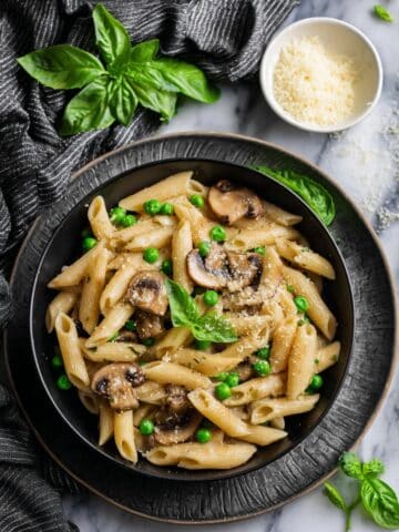 Instant Pot Creamy Mushroom Pasta Recipe