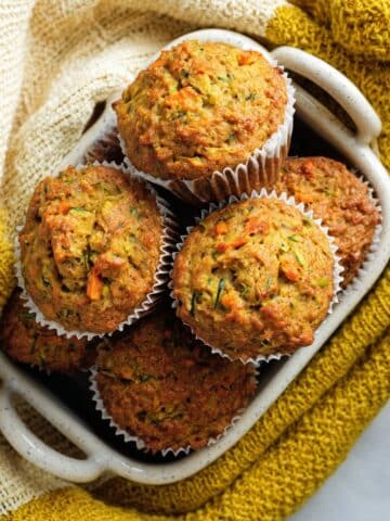 Carrot Zucchini Morning Glory Muffins Recipe