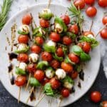 Caprese Salad Skewers Recipe
