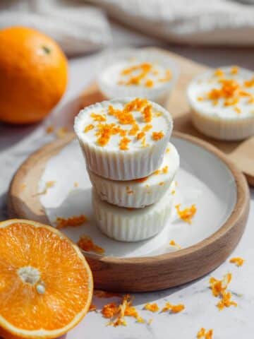 Vegan Orange Creamsicle Ice Cream Cups Recipe