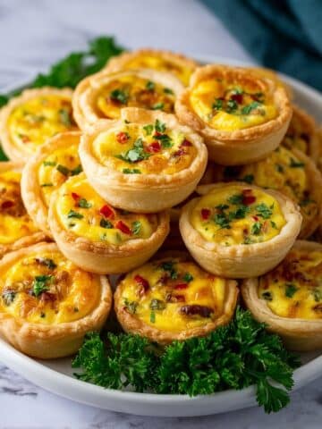 Mini Quiche Three Ways Recipe
