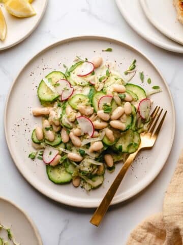 Dilly White Bean Cucumber Salad Recipe