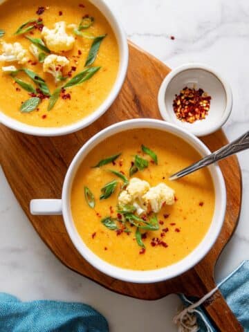 Curried Cauliflower Soup Recipe