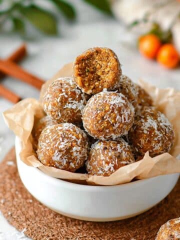 Carrot Cake Energy Balls Recipe